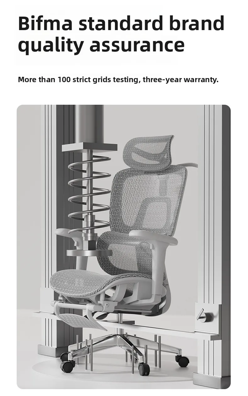 UVR Office Chair Ergonomic Design Furniture Adjustable Mesh Staff Chair Backrest Armrest Stool Comfortable WCG Gaming Chair