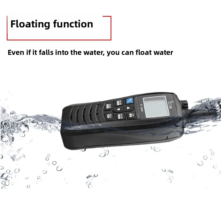 For Icom IC-M25 IPX7 Waterproof Walkie-talkie Professional FM Maritime Walkie-talkie Marine VHF