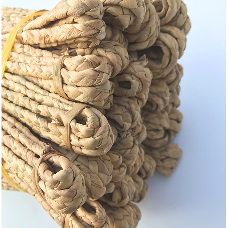 Grade A Water Weed Rope Water Hyacinth Braid Furniture Material Accessories Handicraft Accessories 1KG/50 Meters