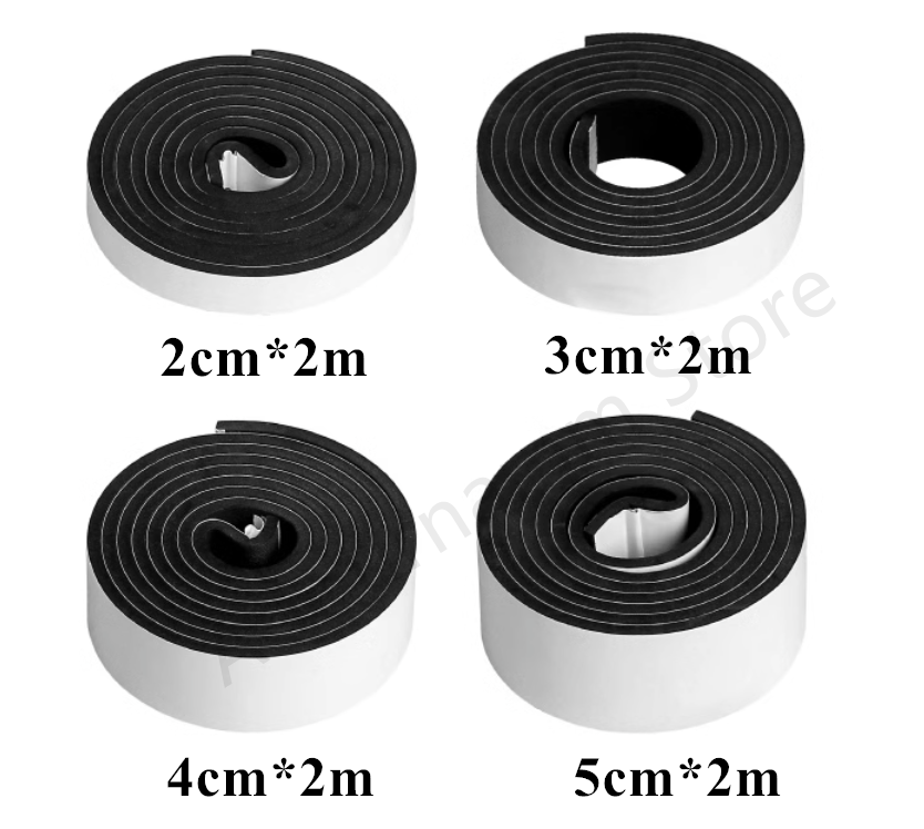 Anti-slip Eva Furniture Roll Chair Table Leg Cover Stickers Pads Self Adhesive Furniture Sliding Strip for Sofa Floor Protector