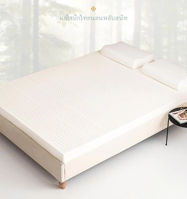 100% Natural Thailand Imported Latex Mattress Raw Liquid Mattress Rubber Cushion Double Single Home Mats Queen King Full Size