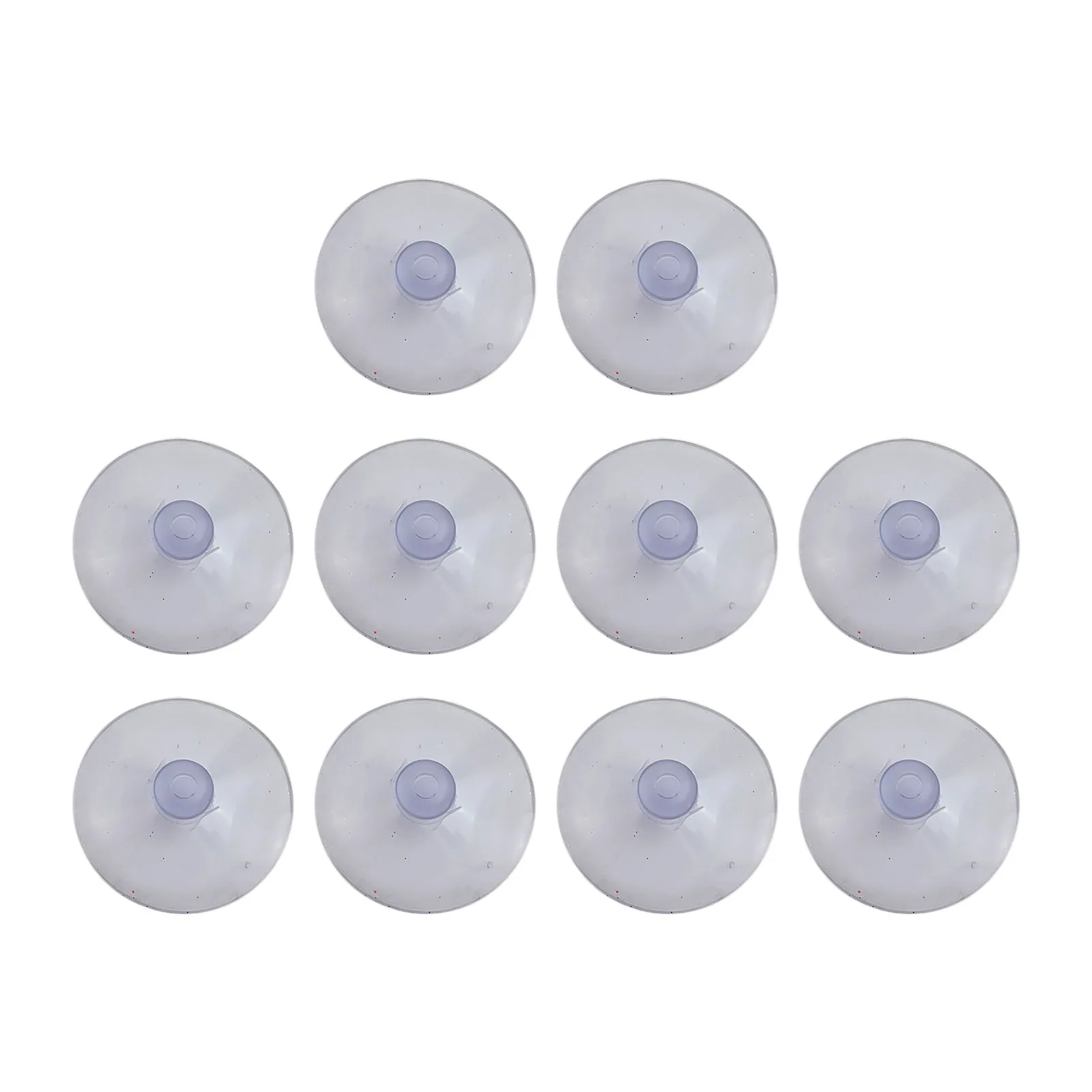 4/10PCS 55mm/50mm Mushroom Head Clear Suction Cups Thumb Nut Strong Vacuum Suckers PVC Transparent Kitchen Bathroom Wall Hooks