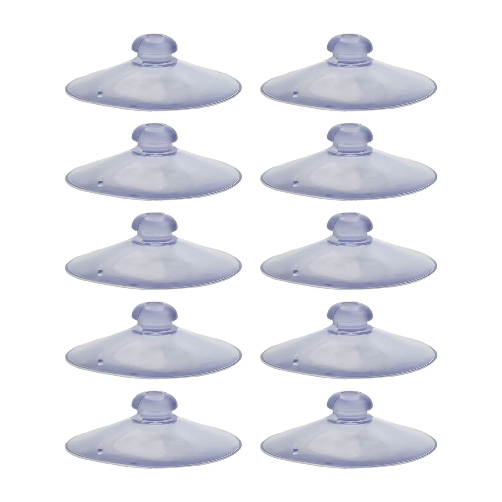 4/10PCS 55mm/50mm Mushroom Head Clear Suction Cups Thumb Nut Strong Vacuum Suckers PVC Transparent Kitchen Bathroom Wall Hooks