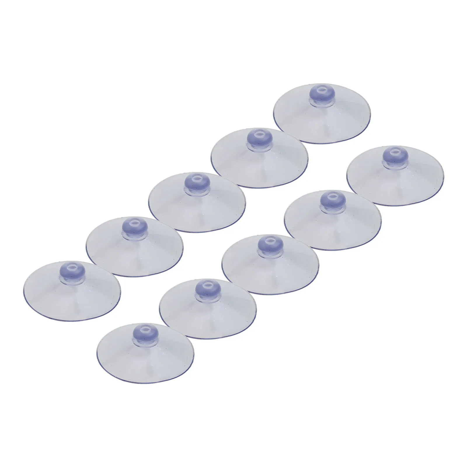 4/10PCS 55mm/50mm Mushroom Head Clear Suction Cups Thumb Nut Strong Vacuum Suckers PVC Transparent Kitchen Bathroom Wall Hooks