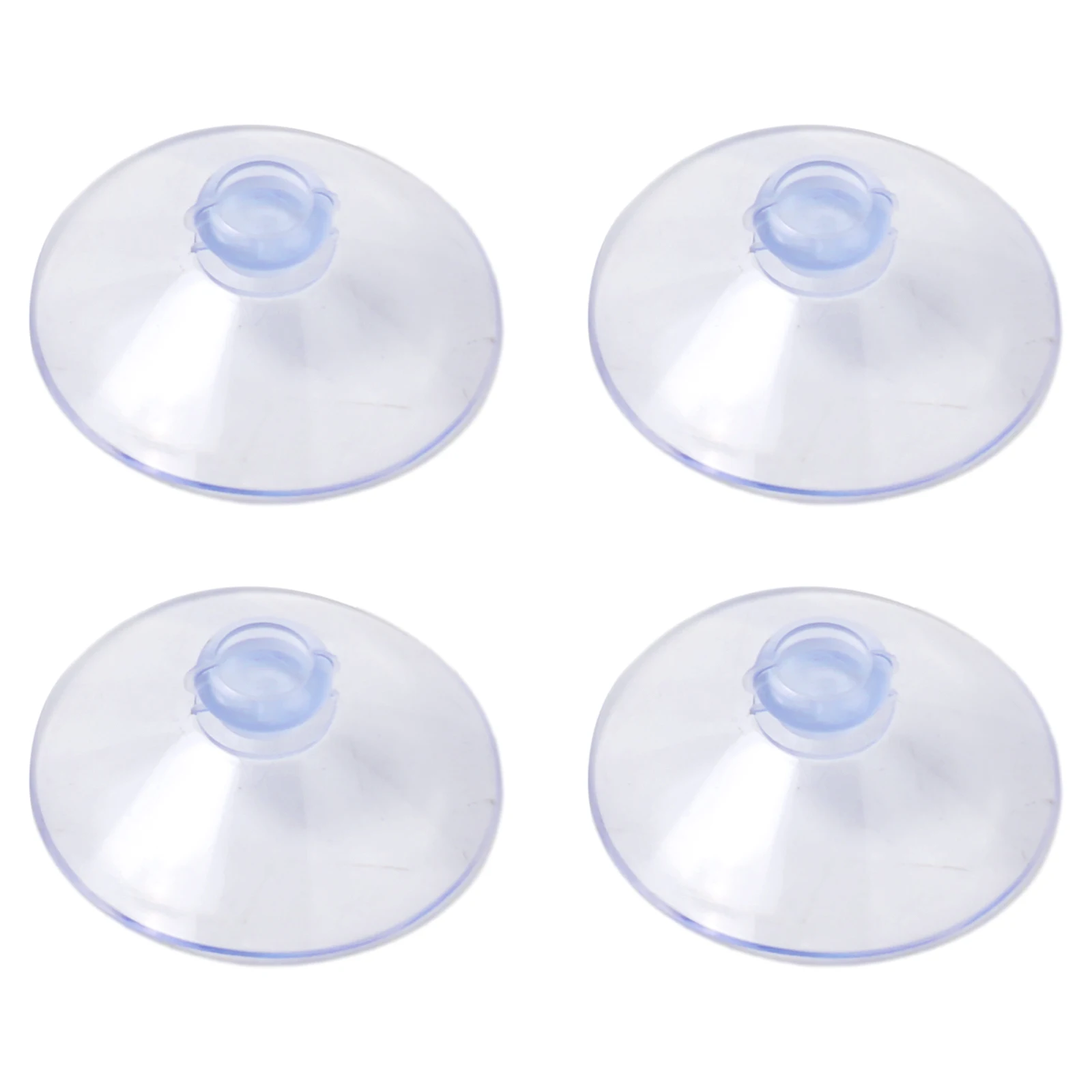 4/10PCS 55mm/50mm Mushroom Head Clear Suction Cups Thumb Nut Strong Vacuum Suckers PVC Transparent Kitchen Bathroom Wall Hooks