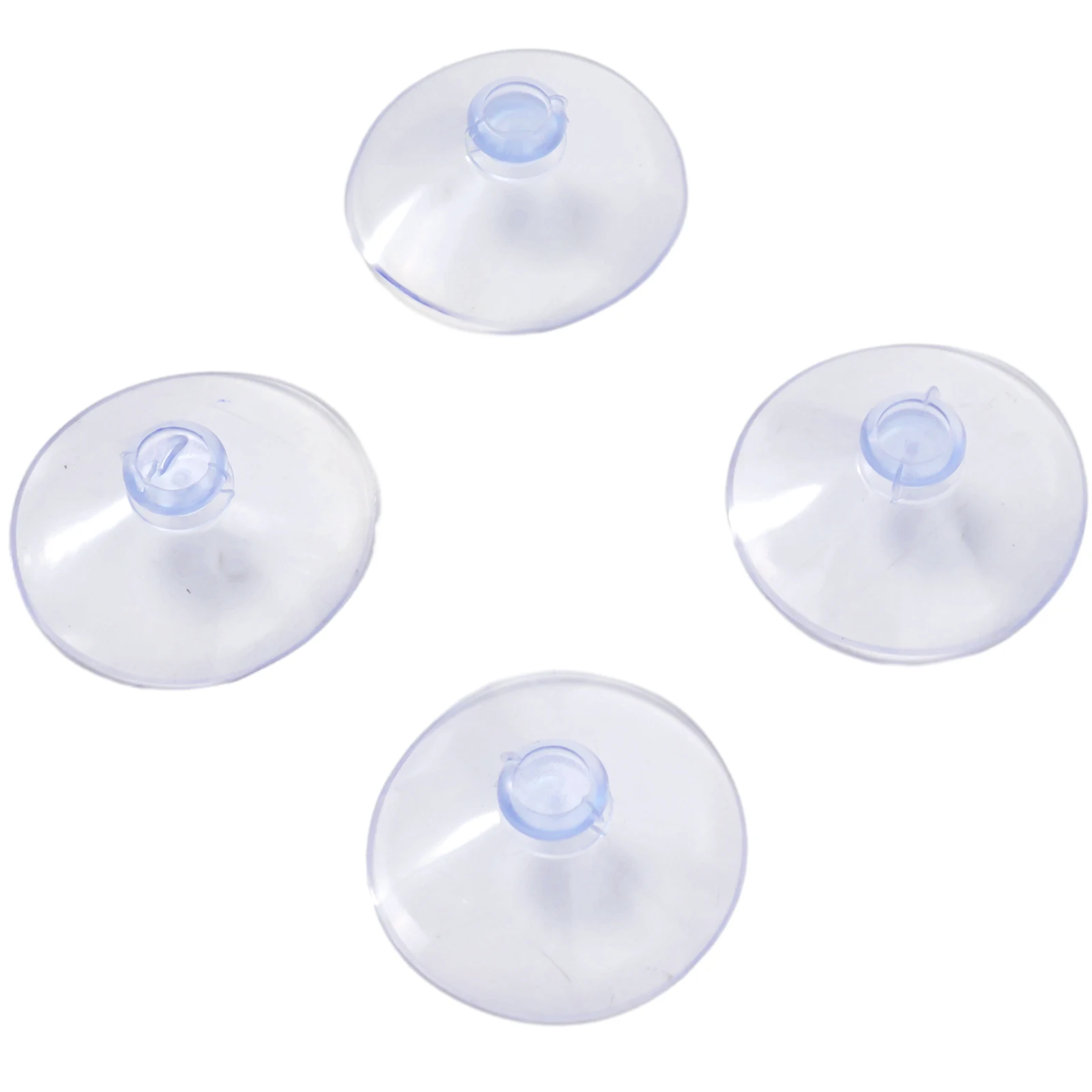 4/10PCS 55mm/50mm Mushroom Head Clear Suction Cups Thumb Nut Strong Vacuum Suckers PVC Transparent Kitchen Bathroom Wall Hooks