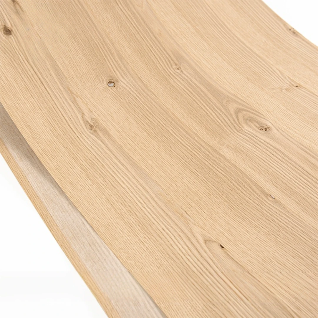0.5mm Thick Natural Knotted Oak Wood Veneer for Furniture Projects, Interior Decoration and Vintage Style Renovation Work
