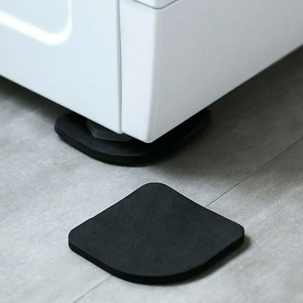 4/8pcs Washing Machine Anti Vibration Pad Shock Proof Non Slip Foot Feet Tailorable Mat Refrigerator Floor Furniture Protectors