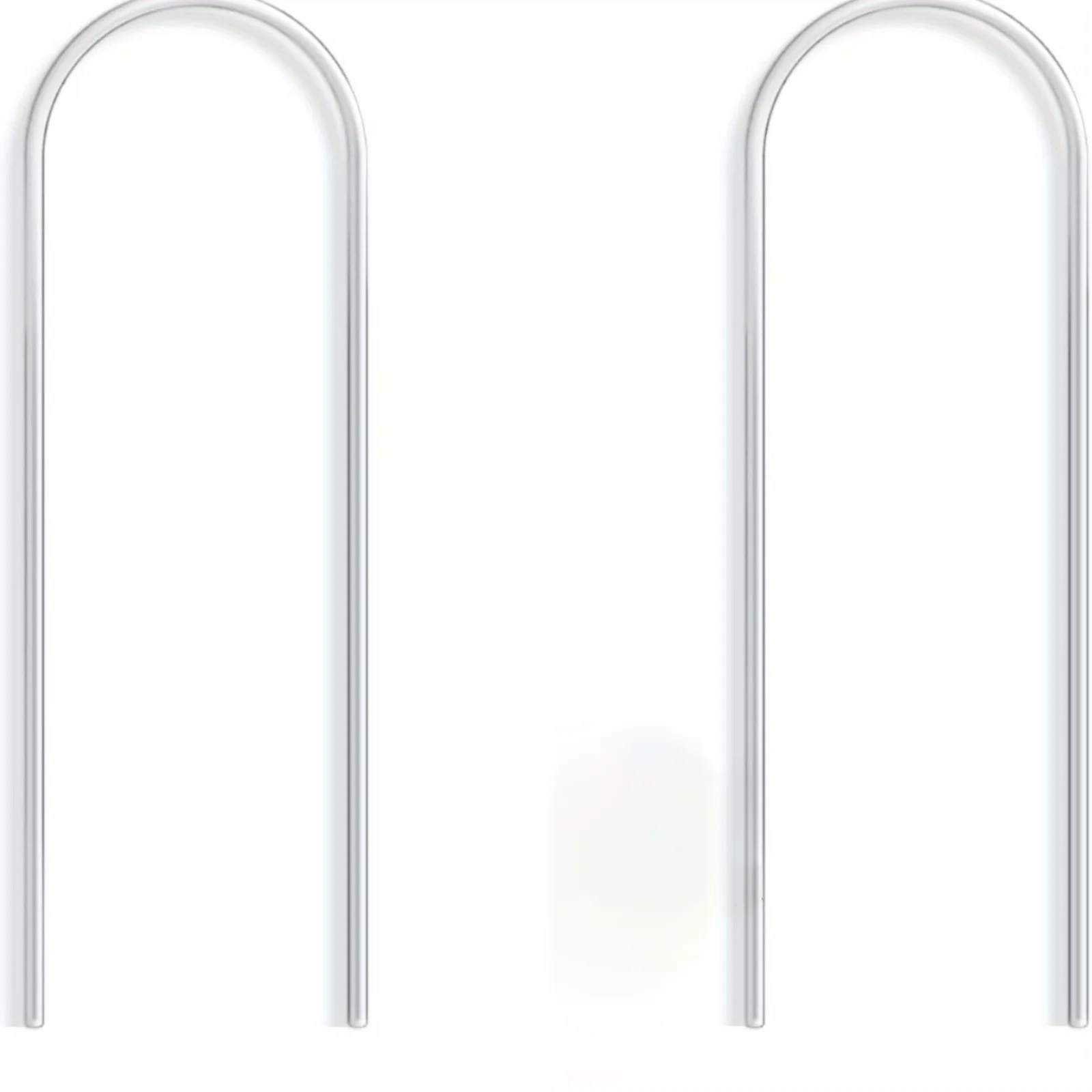 U-Shaped Acrylic Plant Climbing Stakes-for Indoor/Outdoor Vines,Flowers&Garden Plants- Lightweight Stakes for Healthy Growth