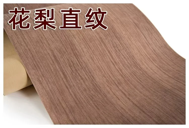 Natural Wood Veneer White Oak Black Walnut Teak Rosewood Various Furniture Veneers 58x250cm Thickness 0.25mm
