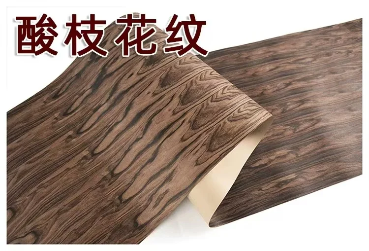 Natural Wood Veneer White Oak Black Walnut Teak Rosewood Various Furniture Veneers 58x250cm Thickness 0.25mm