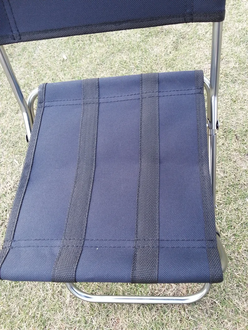 Portable Lightweight Folding Aluminum Alloy Camping Stool Outdoor Travel Fish Small Chair Durable Picnic Seat for Hiking