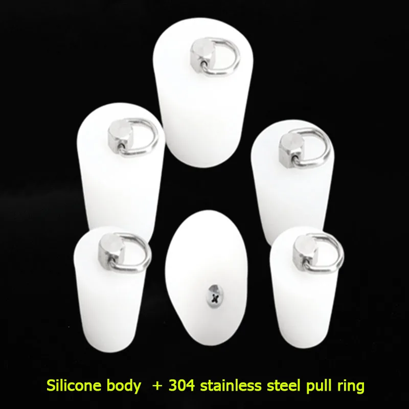 1-10pcs Food Grade Silicone Bottle Stopper Solid Rubber Plug Dia 8-110mm Hight 11-53mm For Wine Bottle Test Tube Glass Container