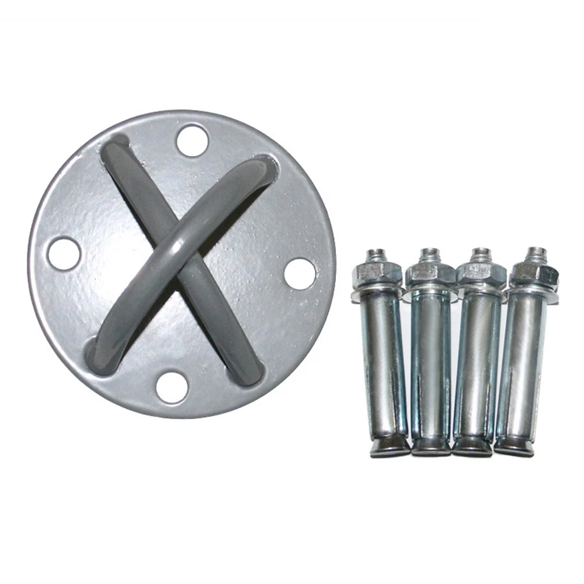 Wall Ceiling X Mount Bracket for Gym Home Suspension Straps X Mounts Anchor for Rings Fitness Training Yoga Swing Battle