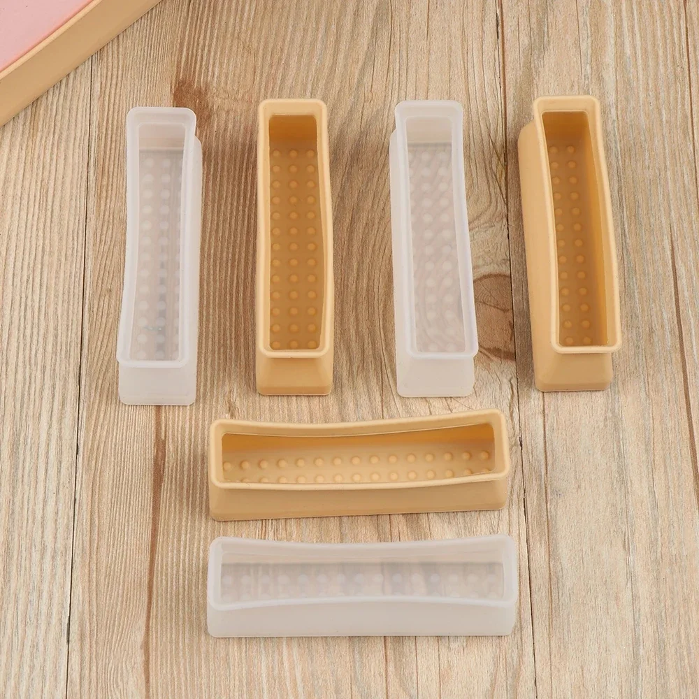 4pcs Silicone Chair Leg Caps Anti Slip Furniture Feet Cover Floor Protector Pad Wood Sofa Table Bed Mute Mat Bumper Damper