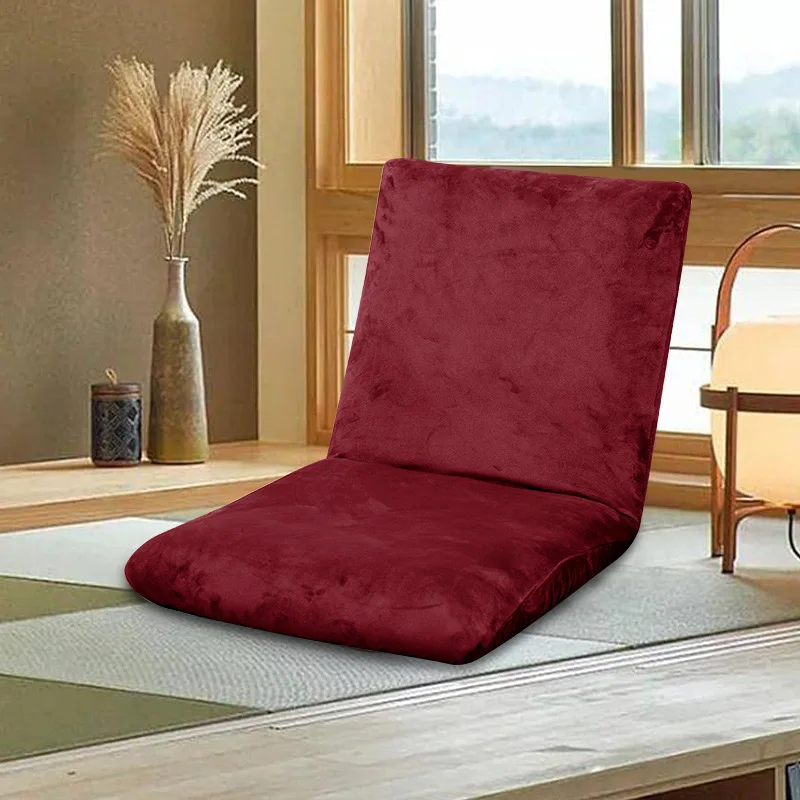 Lazy Sofa Tatami Chair Cover Seat Chair Cover Japanese Folding Dormitory Bed Armchair Case for Legless Recliner Student Sofa Bed