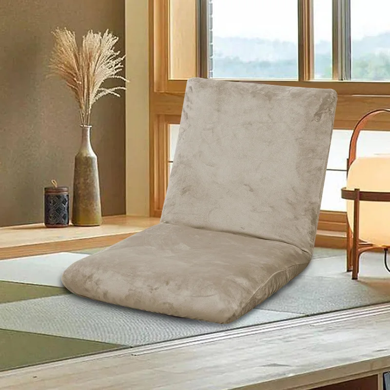 Lazy Sofa Tatami Chair Cover Seat Chair Cover Japanese Folding Dormitory Bed Armchair Case for Legless Recliner Student Sofa Bed