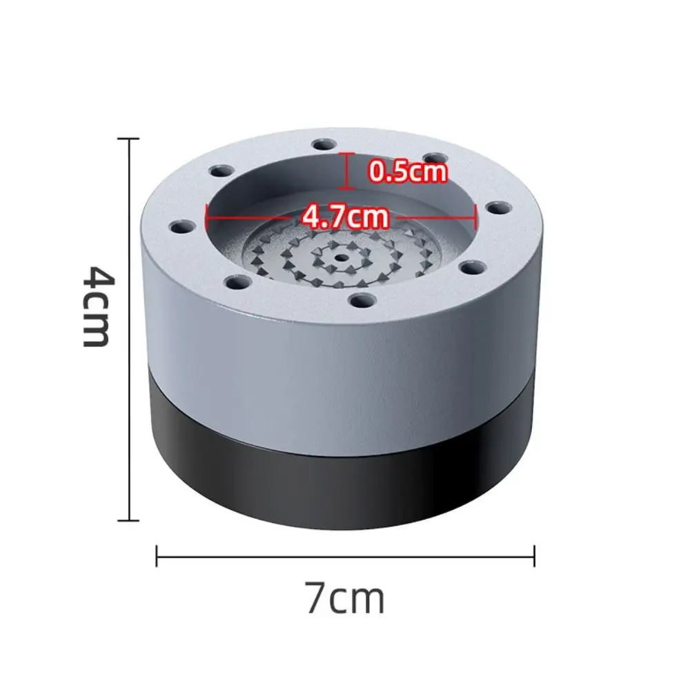 Universal Adjustable Bed Risers Heavy Duty Plastic Furniture Risers Round Bed Frame Risers Furniture Raise Blocks Home Supplies