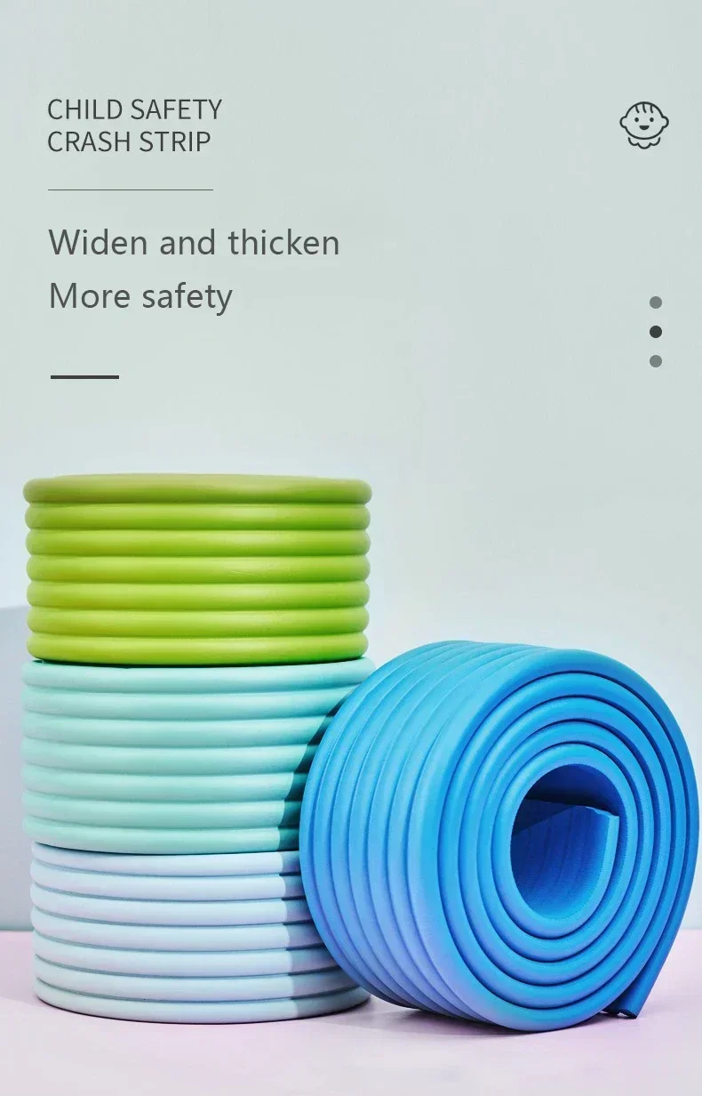 2m Baby Safety Protection Strip Household Table Edge Protection Strip Corner Protection Furniture Accessories