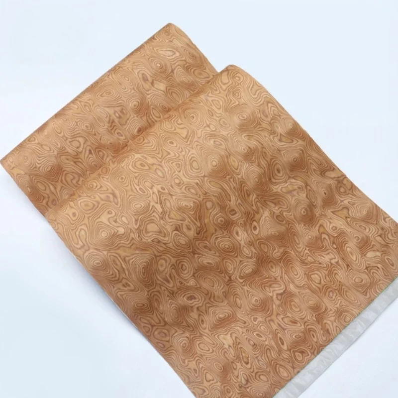 Tech Cherry Burl Wood Veneer Unique Figured Panels for Furniture Cabinet Door DIY Wall Decor Art Projects Veneer L:250x58cm