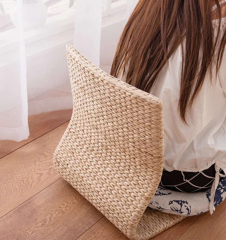 Japanese-style Tatami Chair Legless Straw Rattan Chairs Bed Bay Window Computer Seat Bedroom Dormitory Putuan Sitting Pier