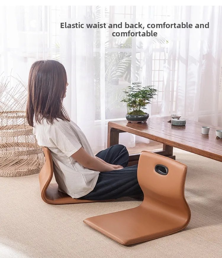 Japanese-style Tatami Chair Legless Straw Rattan Chairs Bed Bay Window Computer Seat Bedroom Dormitory Putuan Sitting Pier