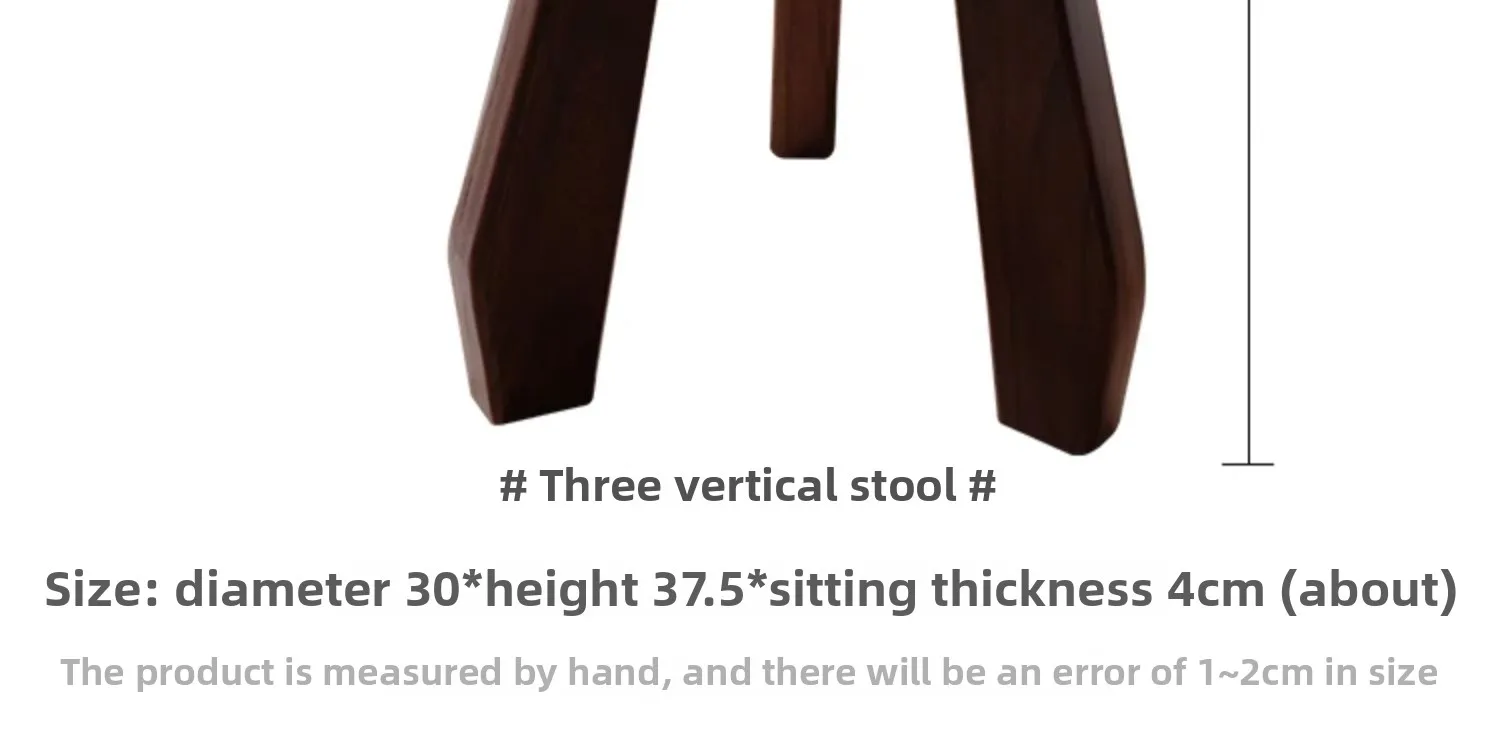 Japanese Elm Wood Step Stools Wabi-Sabi Style Low Bench Minimalist Entryway Seat Rustic Side Table for Living Room & Bedroom