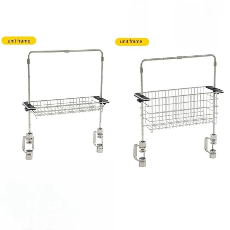 BAAU Outdoor -Table Supply Portable Stainless Steel Camping -Table Accessories New,Retaining Clamp