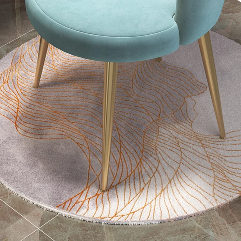 Nordic Chairs Home Furniture Luxury Dining Chair Living room Reception Soft Velvet Backrest Manicure Leisure Makeup Stool ins