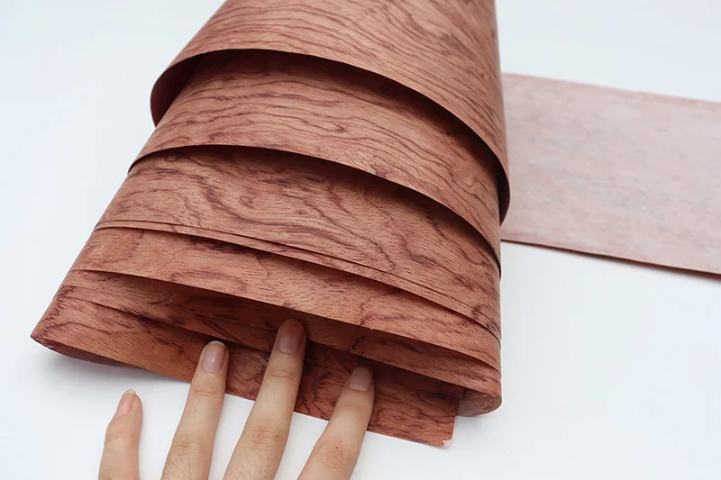 20*250CM Rosewood Veneer Natural Ormosia Henryi Prain Veneer For DIY Furniture Sound/Audio Guitar