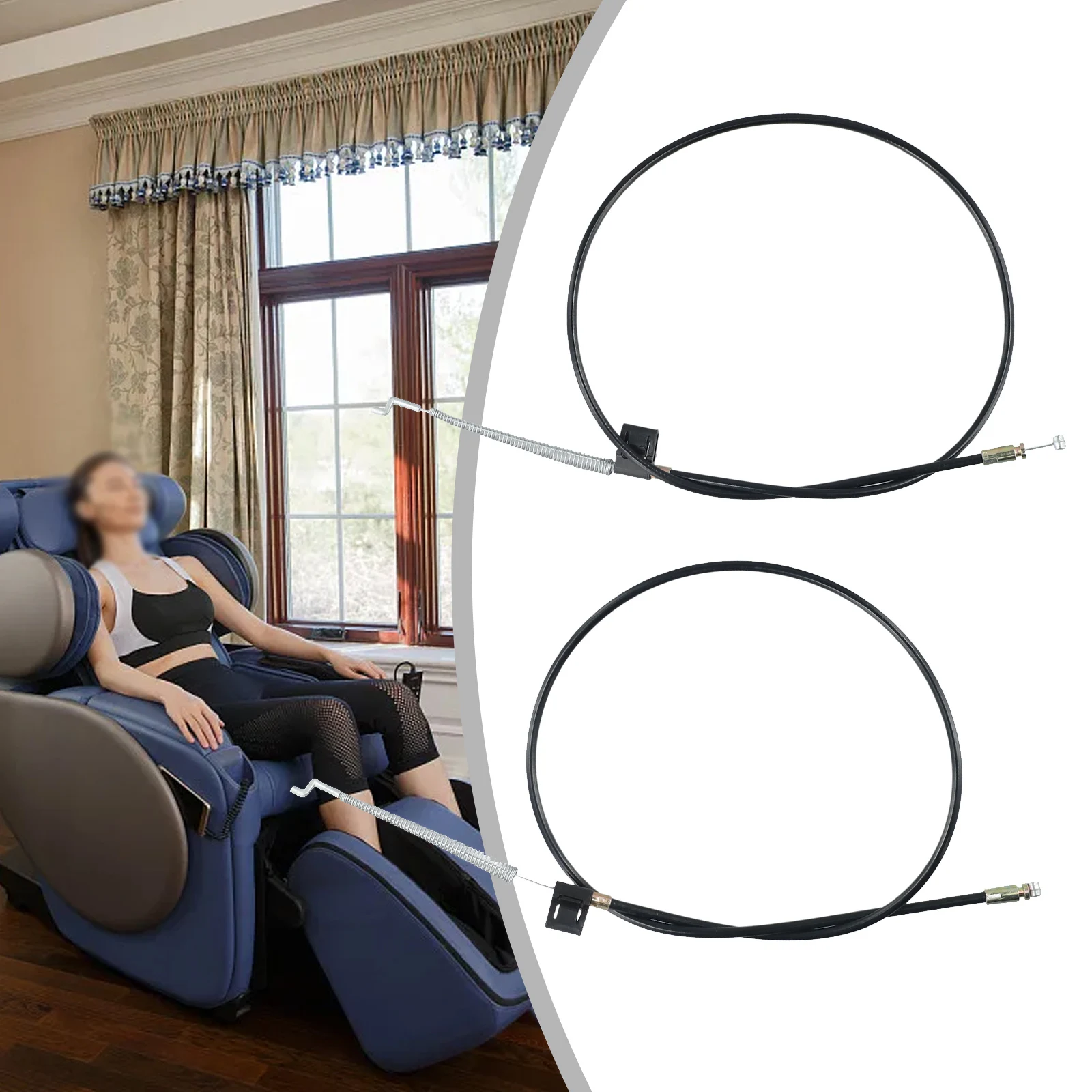 Couch Chair Recliner Cable Replacement 93CM Accessories Furniture parts Metal Release Lever Sofas and chairs High Quality