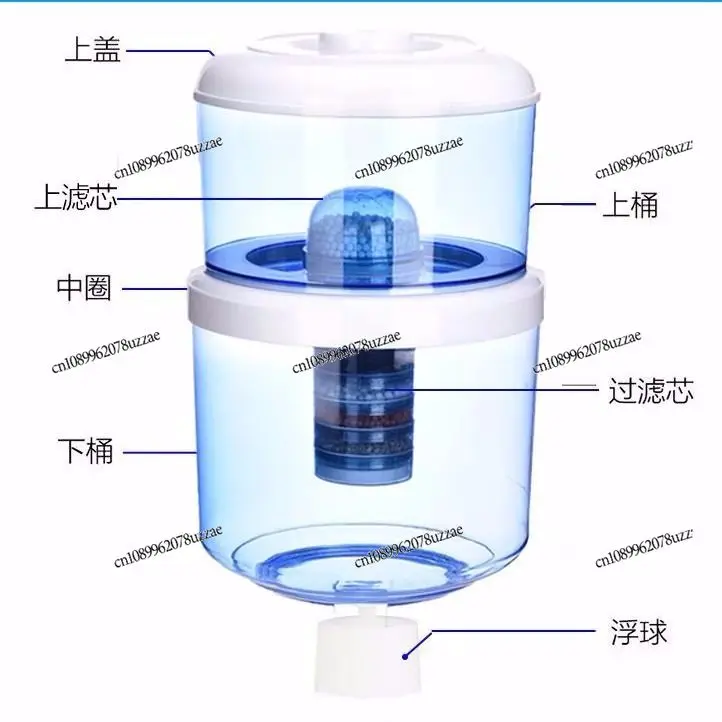 Water Dispenser Filter Bucket Water Purifier Household Direct Drinking Faucet Tap Water Filter Desktop