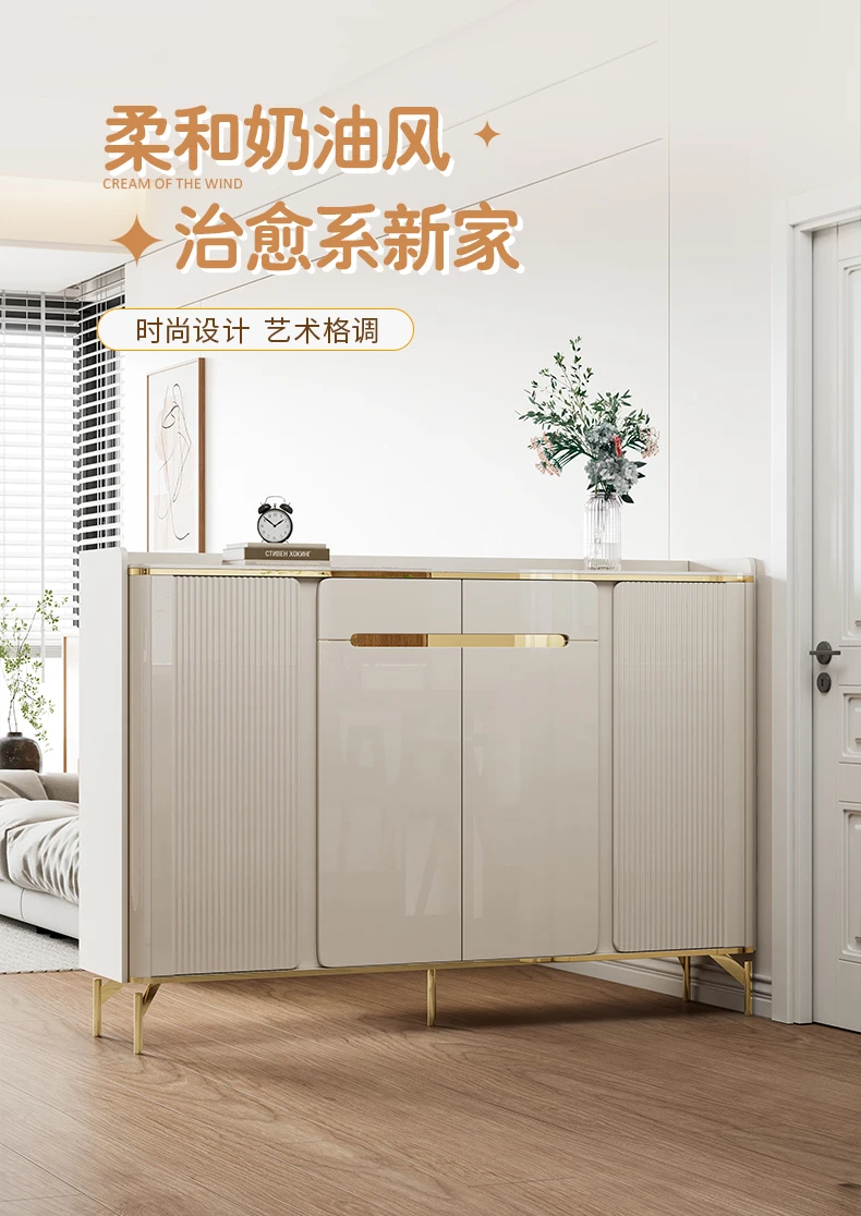 Design Neutral Living Room Cabinets Luxury European Modern Elegant Living Room Cabinets Beauty Storage Szafka Vintage Furniture