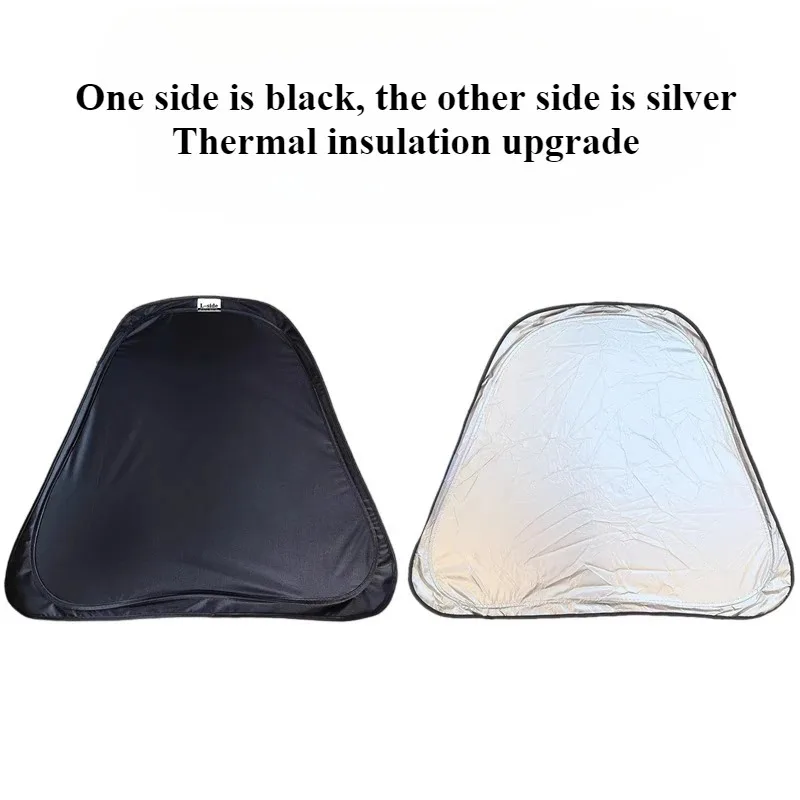 Airbus A320 321 sunshade, titanium silver portable, foldable sun shield, UV protection, sun protection, heat insulation