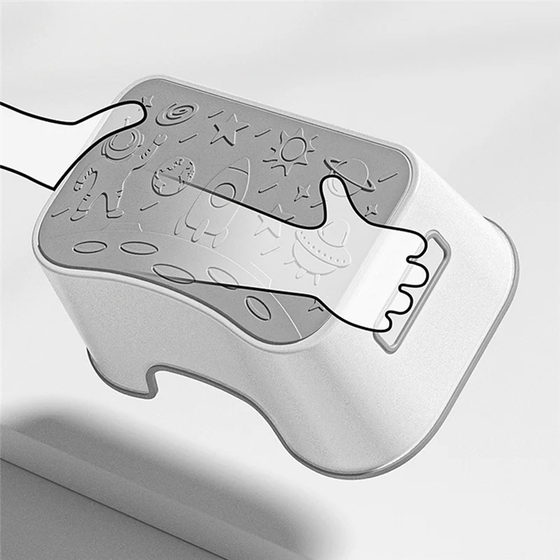 ABWP-Toilet Training Seat & Step Stool Combo, Non-Slip, Ocean Themed, Unisex,