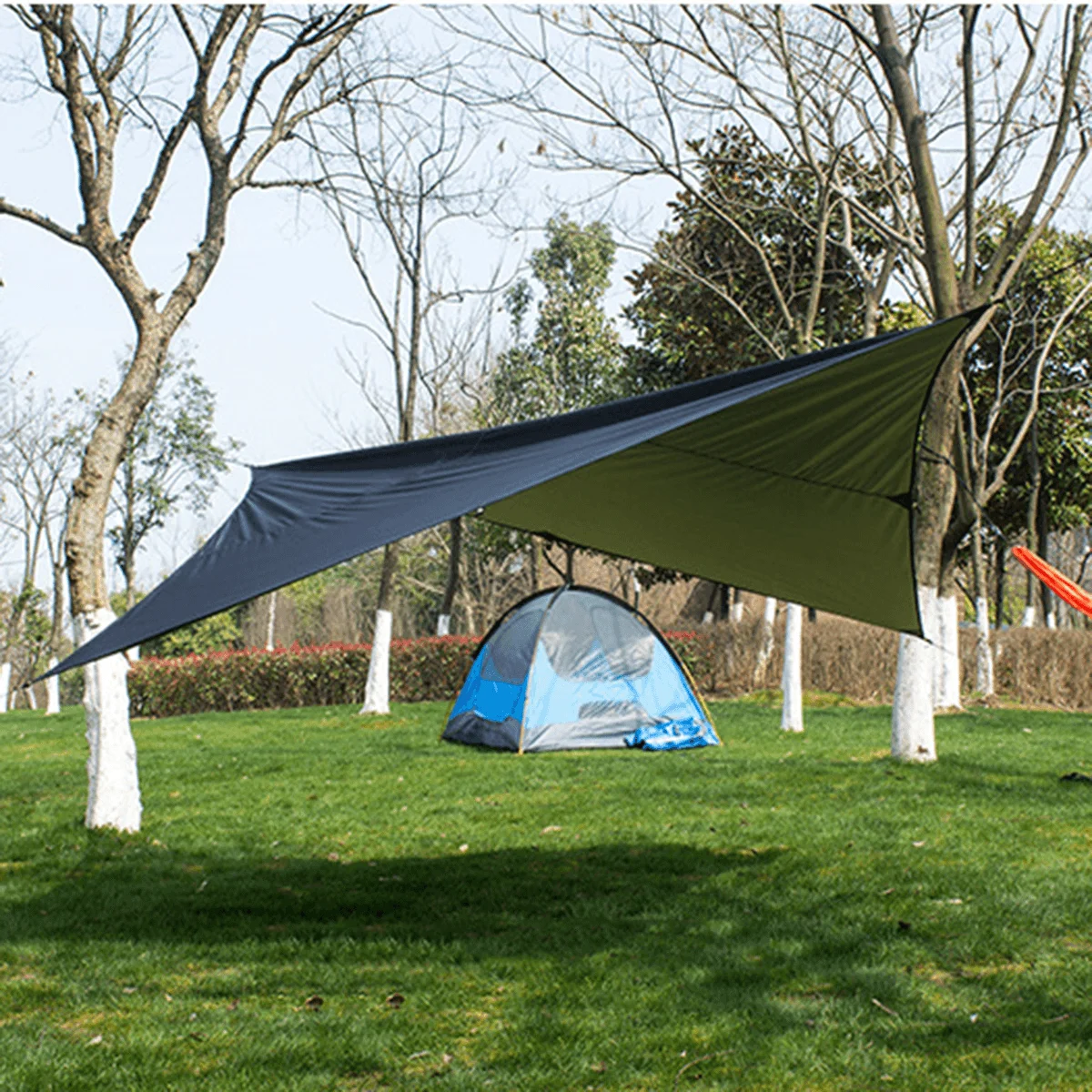 Camping Supplies Table Bed Outdoor Canopy Sun Shelter Hiking Awning Tourist Tent Beach Shade Parasols Patio Garden Furniture