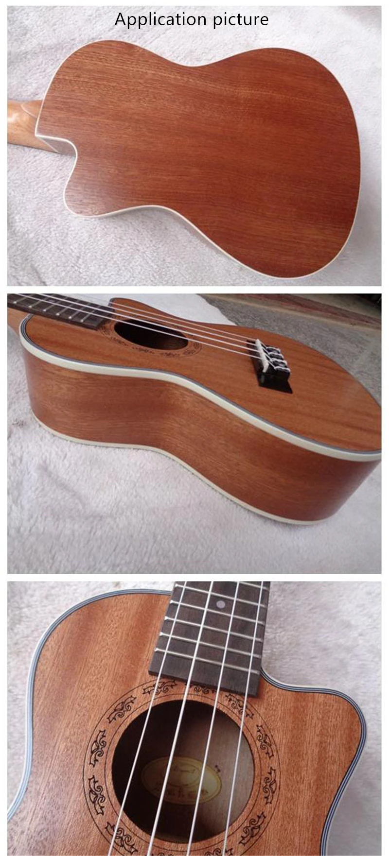 Natural Genuine Wood Veneer Sliced Sapele 0.2mm Veneers Furniture Edge Banding Veneer 26*250cm（W*L）