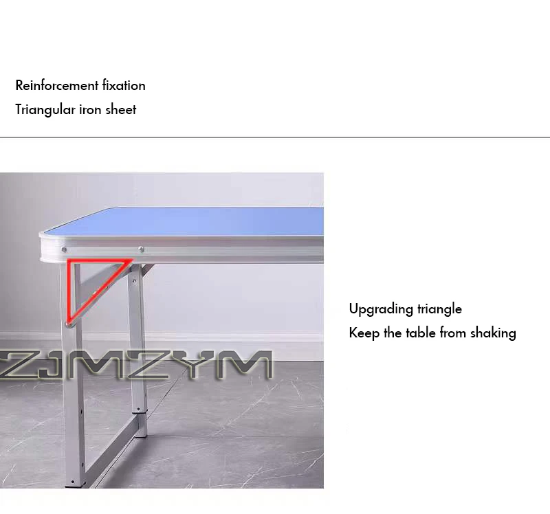 Aluminum Alloy Foldable Tables For Rental Housing, Dining Tables, Small Dining Tables, Stalls, Dedicated Small Tables
