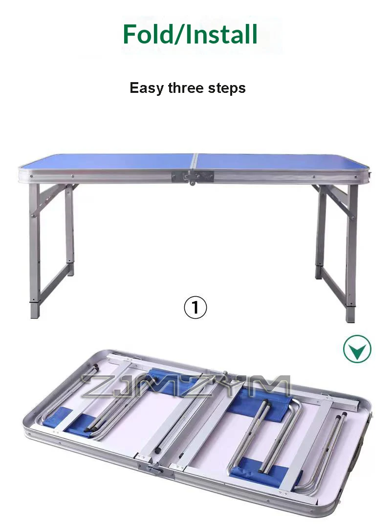 Aluminum Alloy Foldable Tables For Rental Housing, Dining Tables, Small Dining Tables, Stalls, Dedicated Small Tables