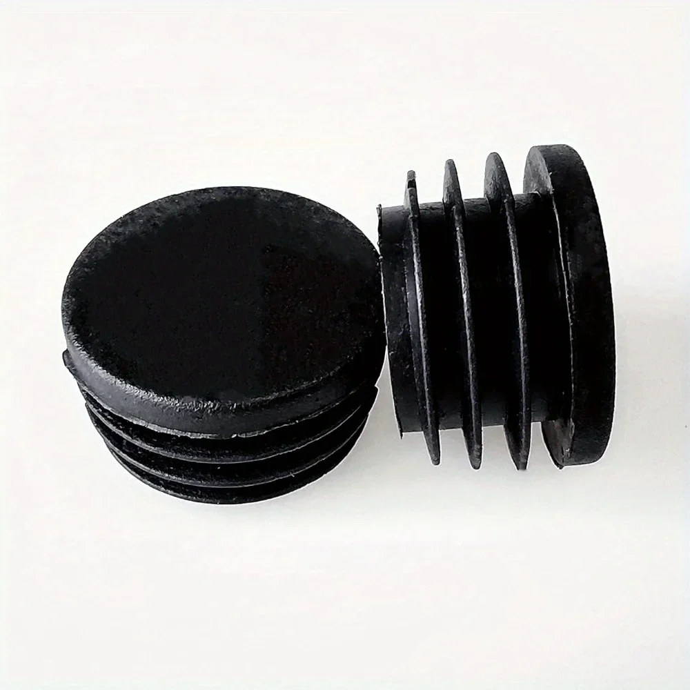 12 Pcs 10/19-50 mm Round Plastic Hole Plugs Caps ,Inserts for Metal Tubing, Glide Protection from Chair Furniture parts