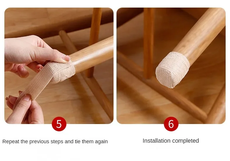 1/3/5/10Pcs Chair Leg Covers Anti-slip Table Leg Furniture Foot Protection Pad Non-Woven Wood Floor Protection Mat Home Decor
