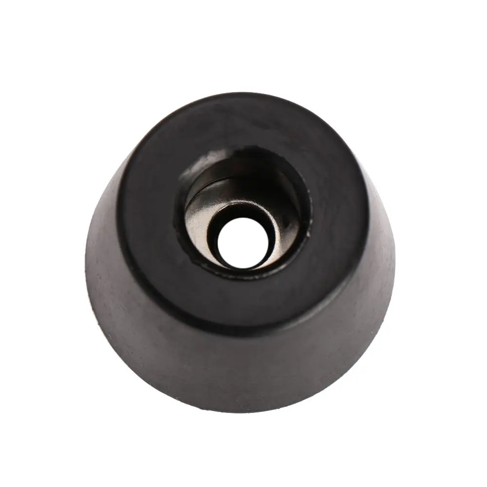 10pcs Furniture Slip Feet Black Speaker Bed Table Box Tapered Rubber Shock Protection Floor Protective Pad  Furniture Parts