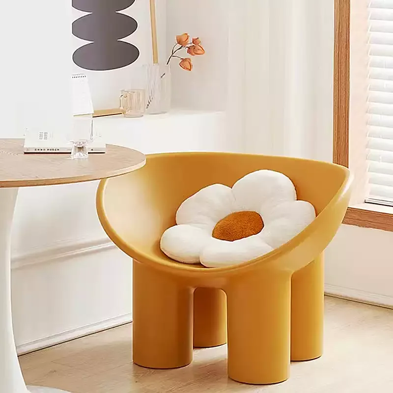 Children's Small Living Room Recliner Single Styled Seat Comfortable Wear-Resistant Sofa Creative Elephant Leg Wide Chair