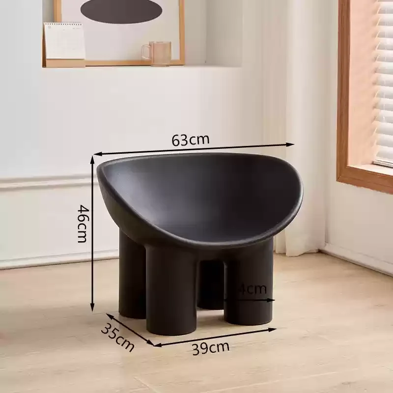 Children's Small Living Room Recliner Single Styled Seat Comfortable Wear-Resistant Sofa Creative Elephant Leg Wide Chair