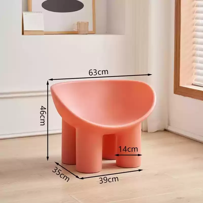 Children's Small Living Room Recliner Single Styled Seat Comfortable Wear-Resistant Sofa Creative Elephant Leg Wide Chair