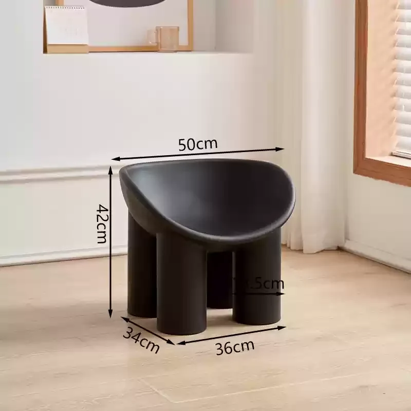 Children's Small Living Room Recliner Single Styled Seat Comfortable Wear-Resistant Sofa Creative Elephant Leg Wide Chair