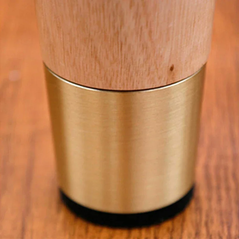 Brand New Furniture Legs ,For Cupboard Sofa Table TV Cabinet Stool Oak Feet With Pure Copper Protective Case Cone Feet Pack of 4