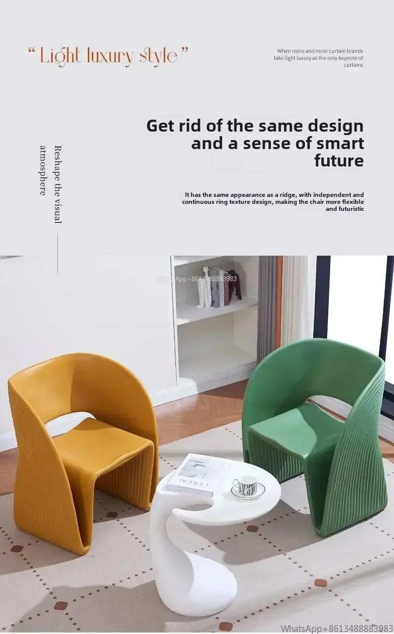 Nordic, Single, Sofa Chair Home, Living Room, Creative, Casual, Outdoor, Modern, Minimalist, Designer