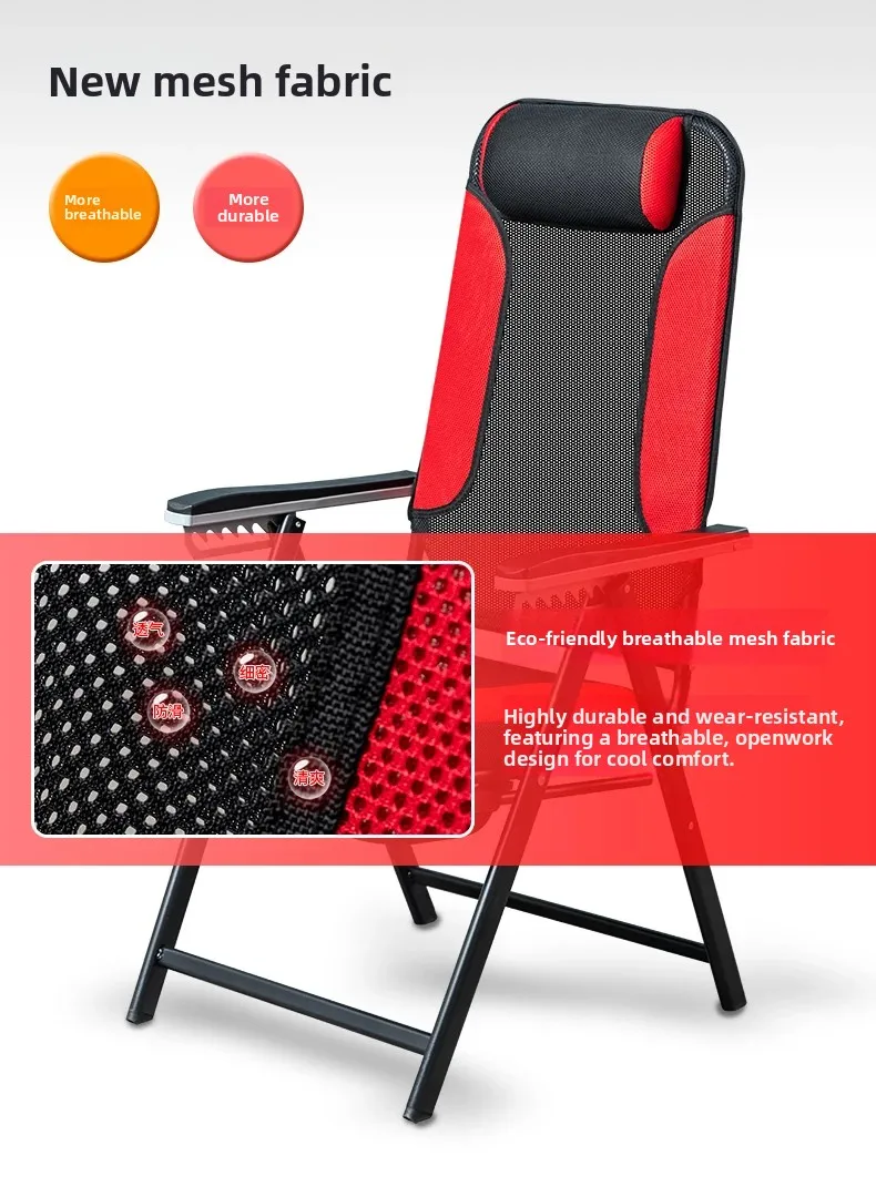 Ergonomic Office Gaming Chair Reclining Computer Desk Chair with Support Foldable Task Chair for Home Office Chaise Lounge