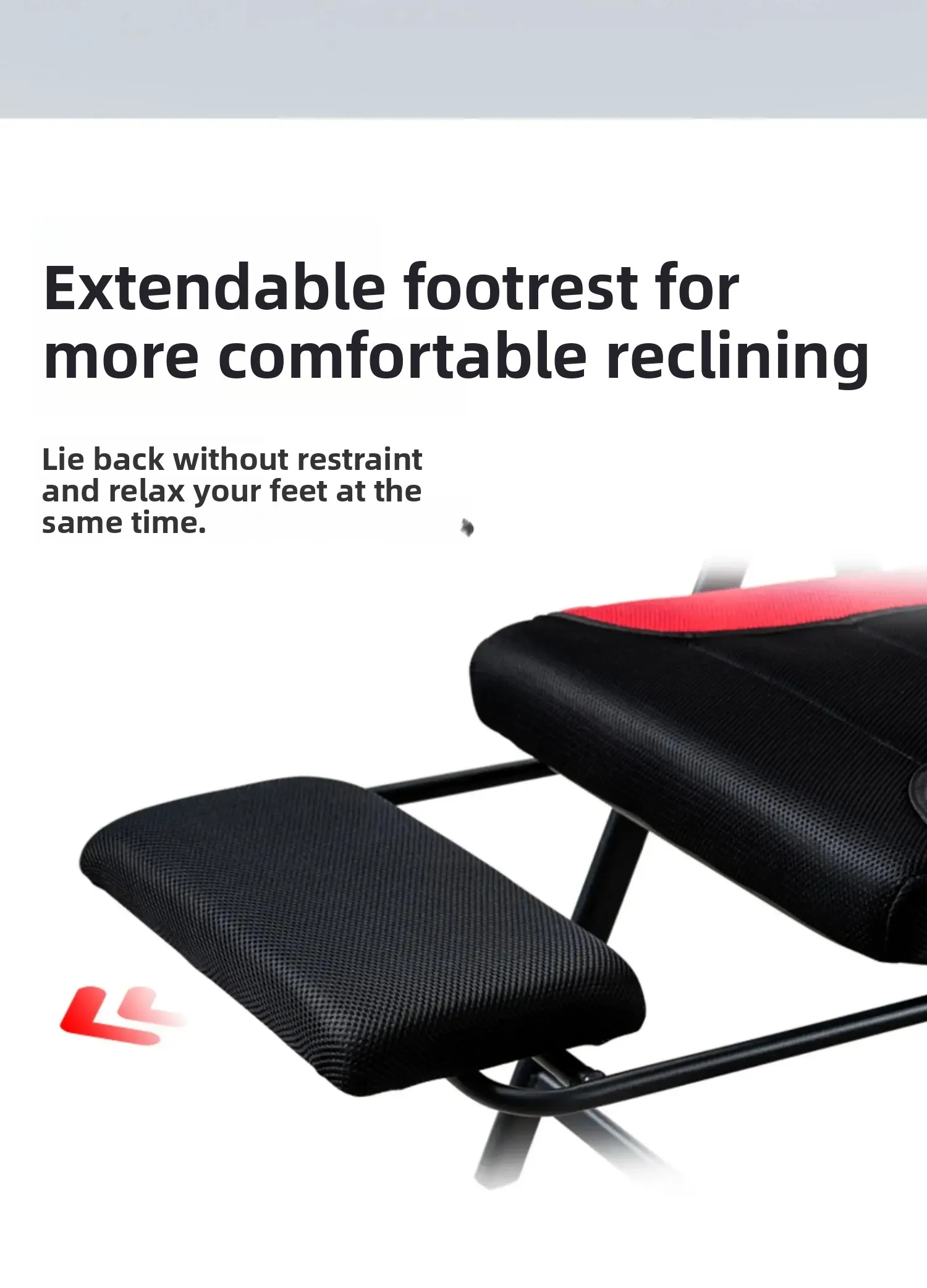 Ergonomic Office Gaming Chair Reclining Computer Desk Chair with Support Foldable Task Chair for Home Office Chaise Lounge